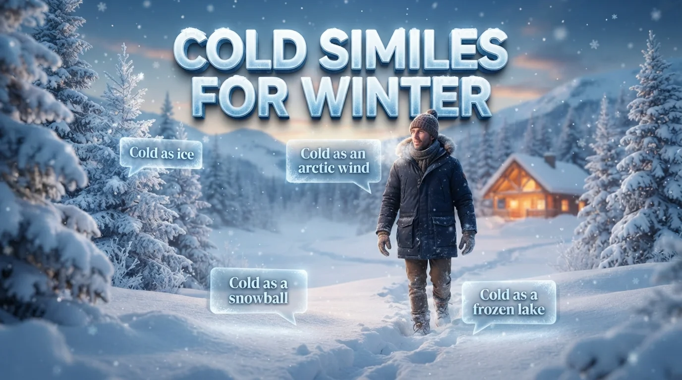 Cold Similes for Winter