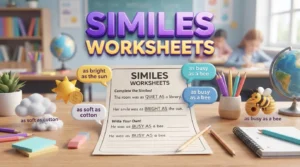 Similes Worksheets