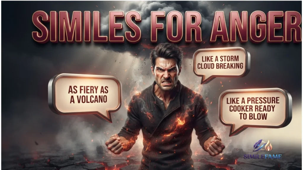 Similes for Anger