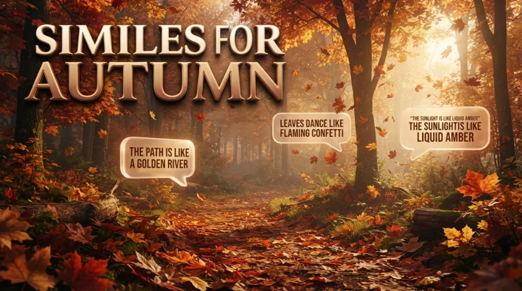 Similes for Autumn