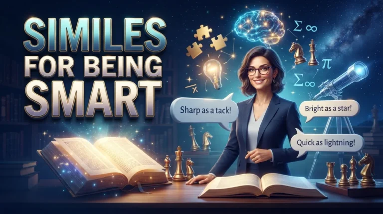 Similes for Being Smart
