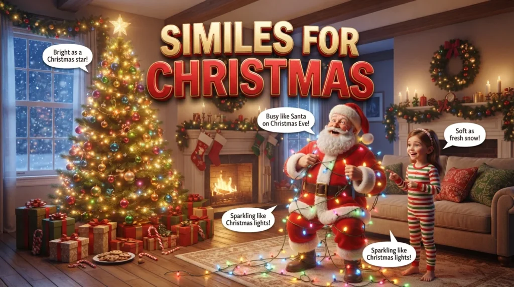 Similes for Christmas