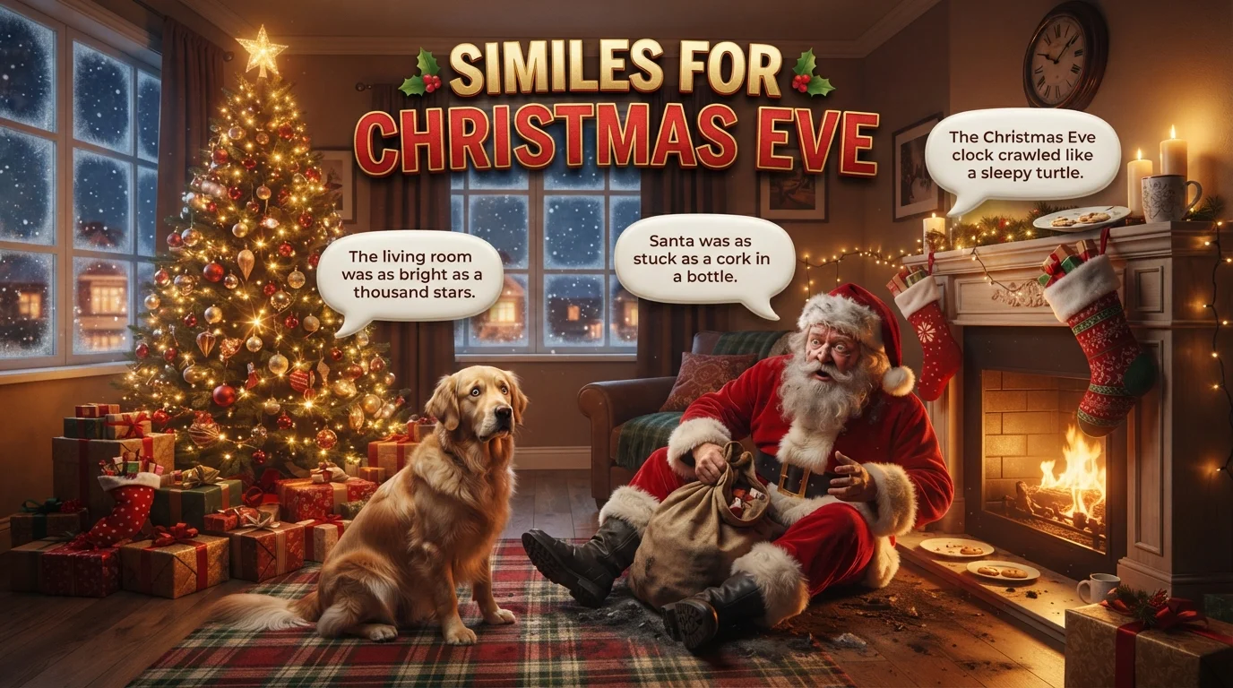 Similes for Christmas Eve