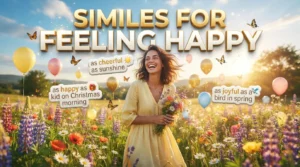 Similes for Feeling Happy