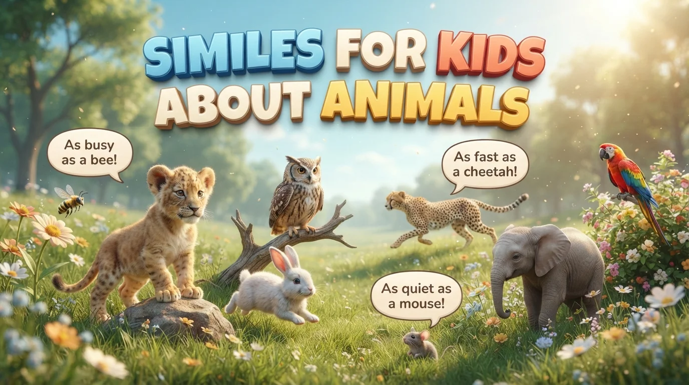 Similes for Kids About Animals