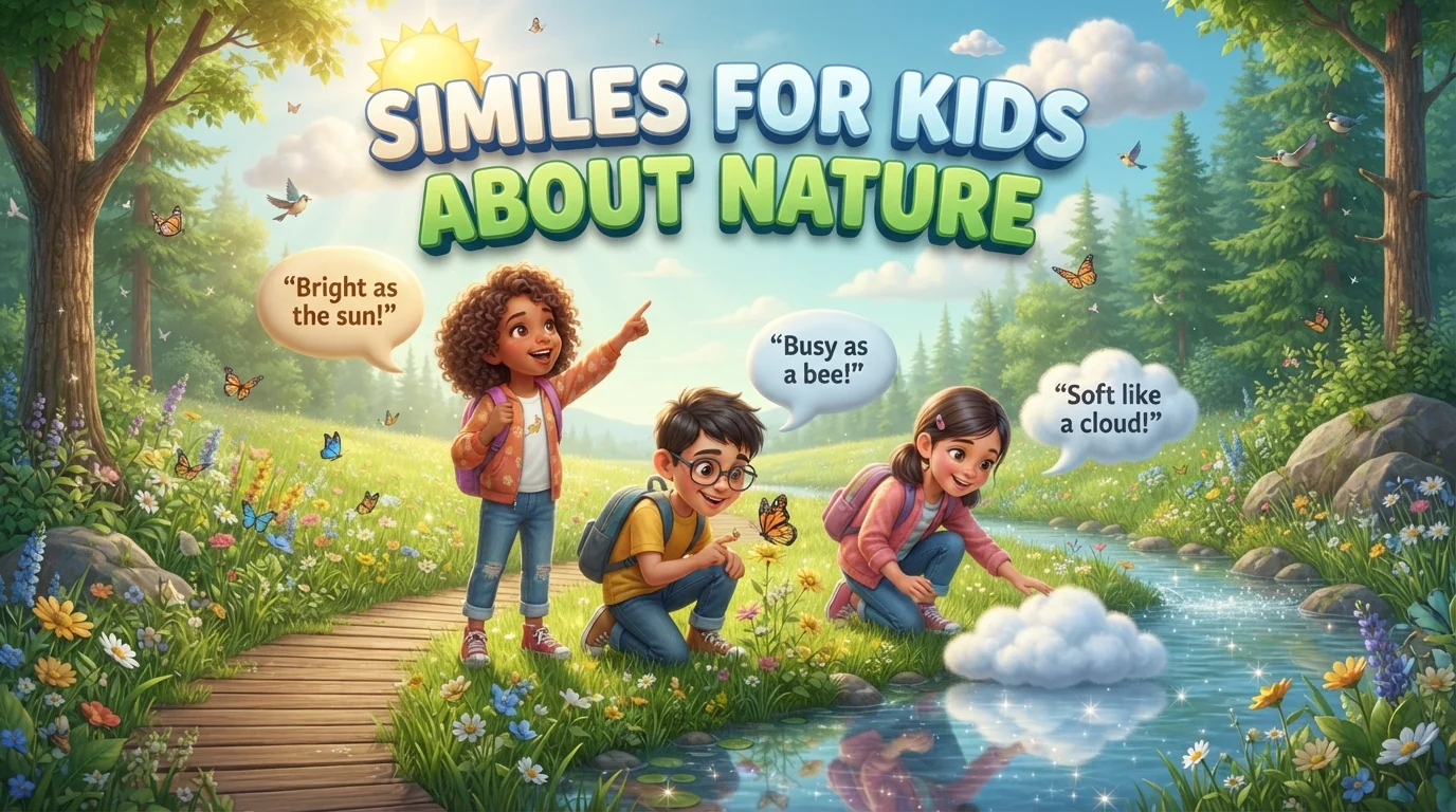 Similes for Kids About Nature