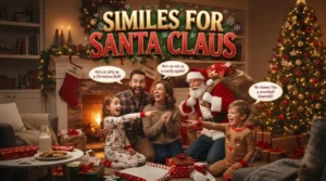 Similes for Santa Claus