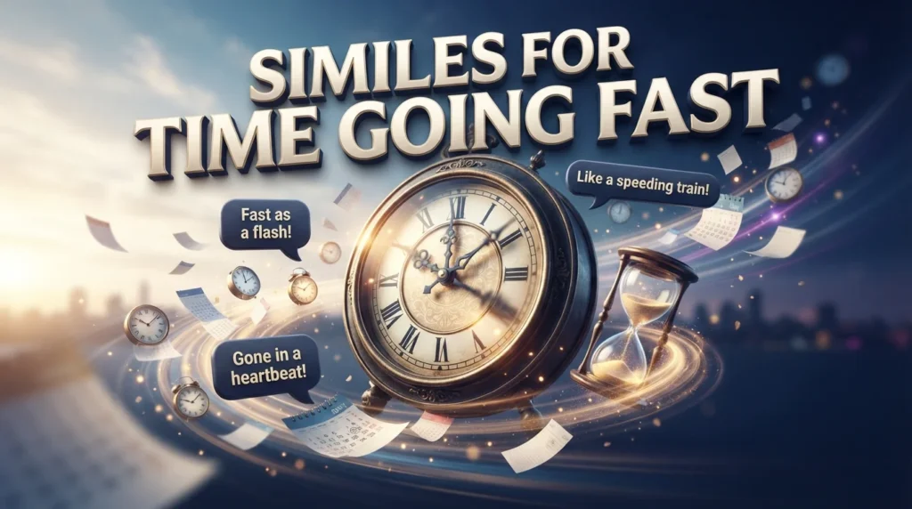 Similes for Time Going Fast