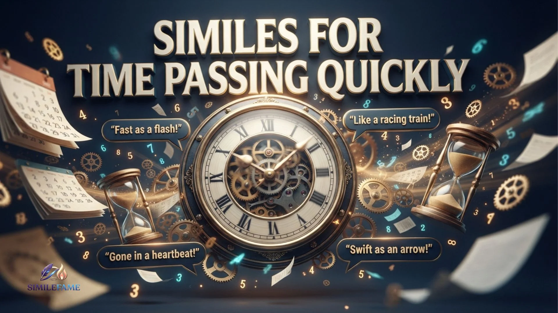 Similes for Time Passing Quickly