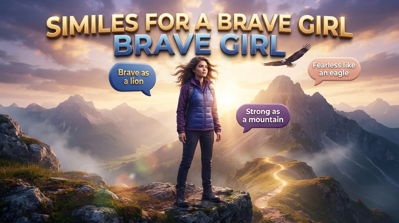 Similes for a Brave Girl