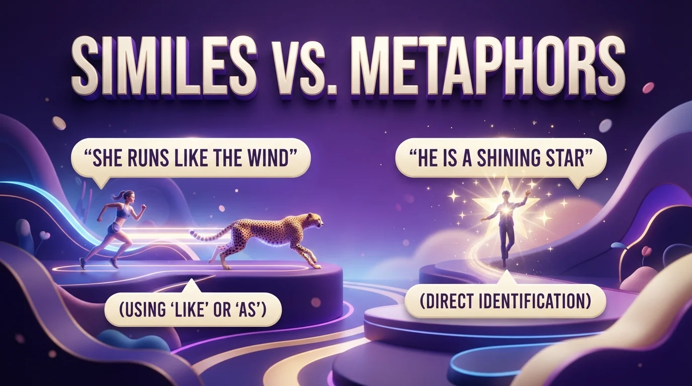 Similes vs. Metaphors