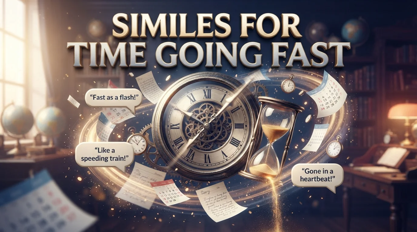 The Best Similes for Time Going Fast