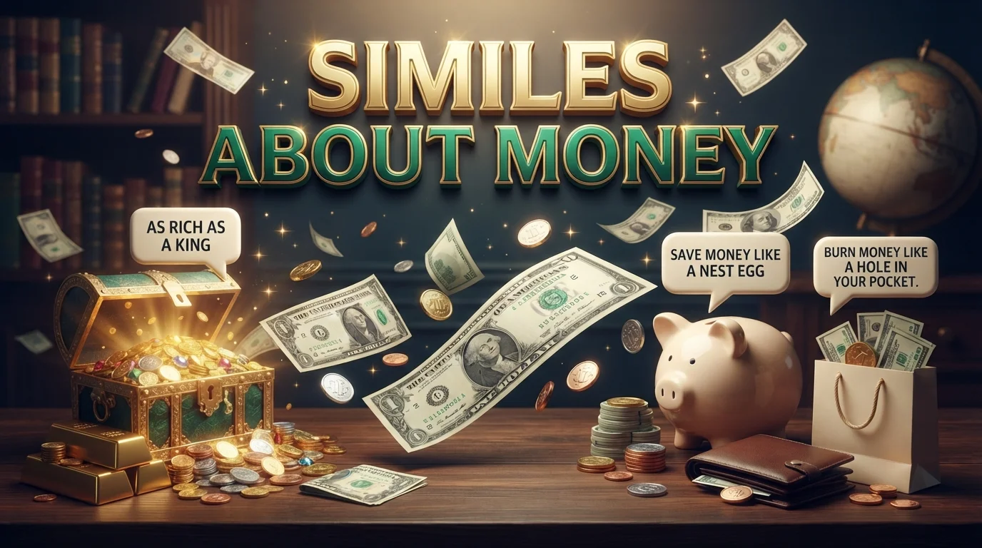 What Is a Simile About Money