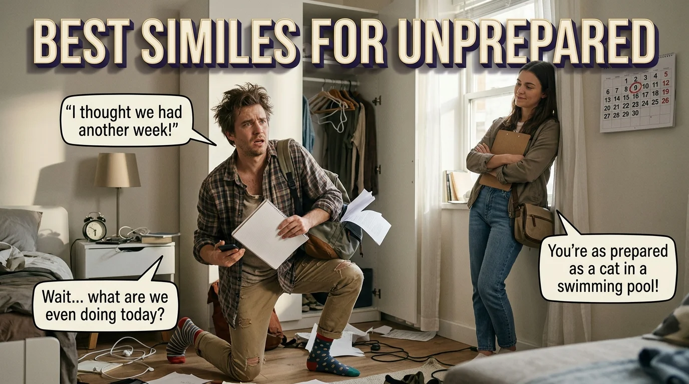 Best Similes for Unprepared