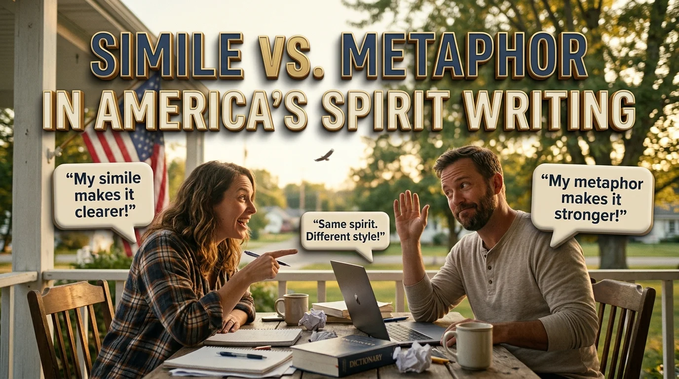 Simile vs. Metaphor in Americas Spirit Writing