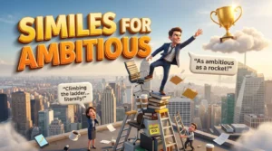 Similes for Ambitious