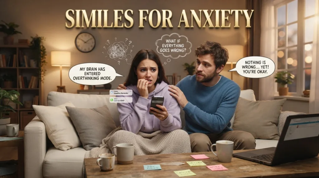 Similes for Anxiety