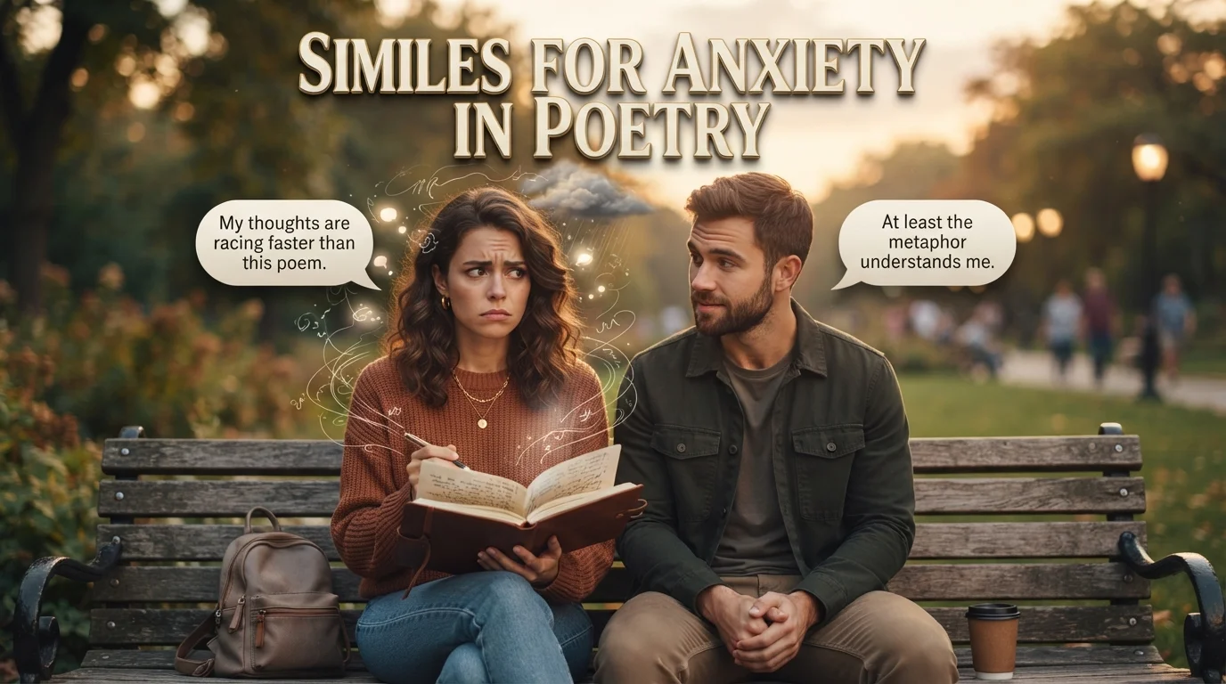 Similes for Anxiety in Poetry