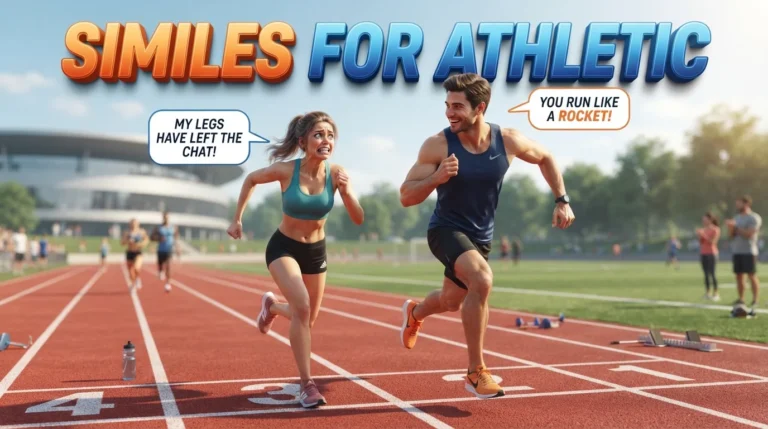 Similes for Athletic