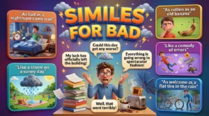 Similes for Bad