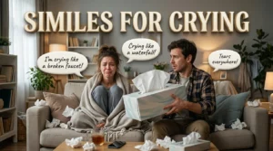 Similes for Crying