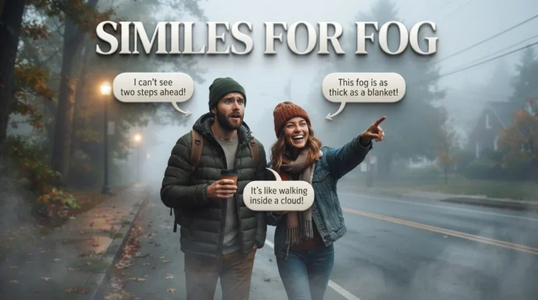 Similes for Fog
