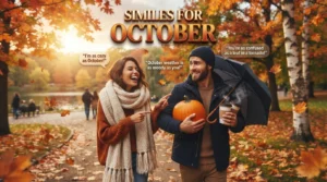 Similes for October