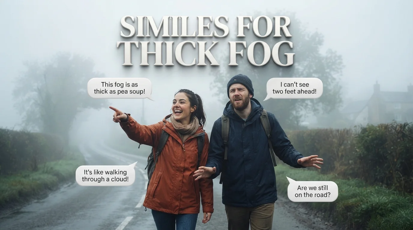 Similes for Thick Fog