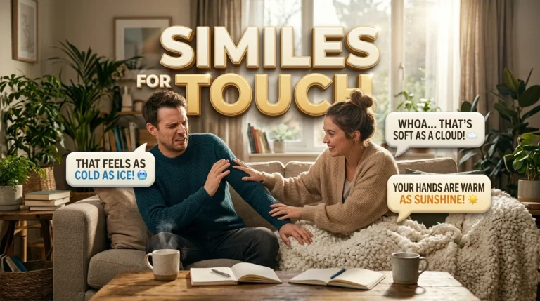 Similes for Touch