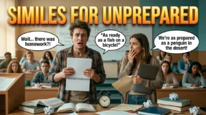 Similes for Unprepared