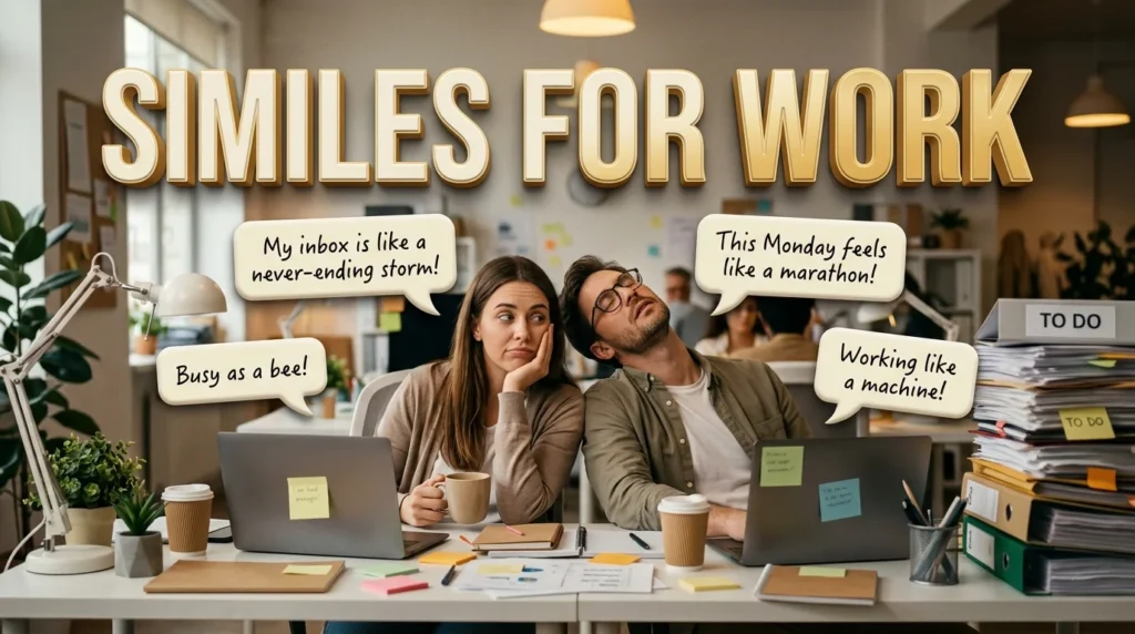 Similes for Work