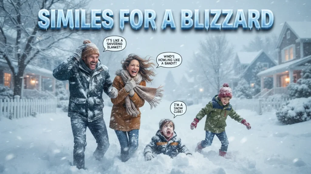 Similes for a Blizzard