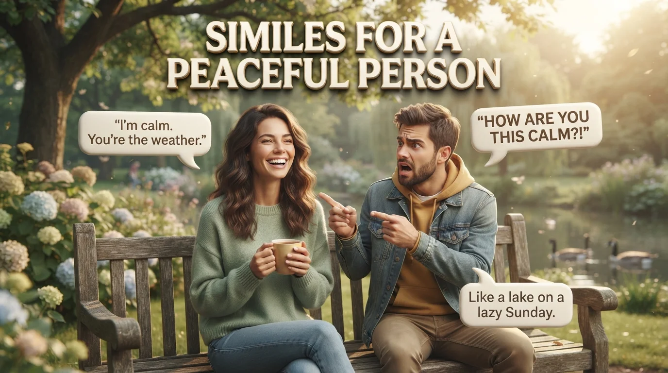 Similes for a Peaceful Person